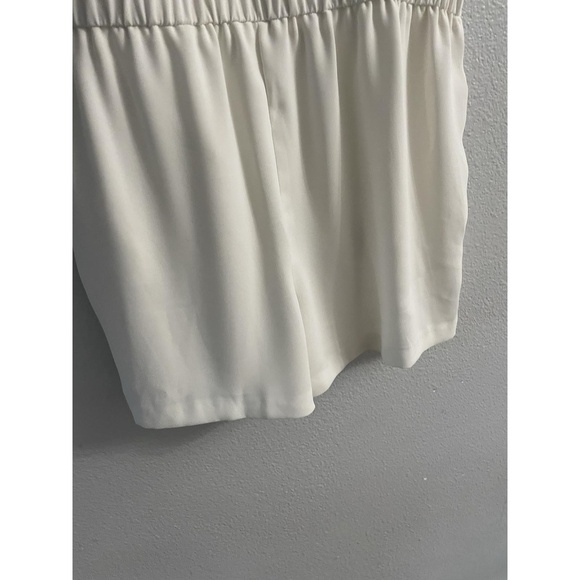 Topshop Romper Jumpsuit Cream Size 8 Pockets - Picture 7 of 12